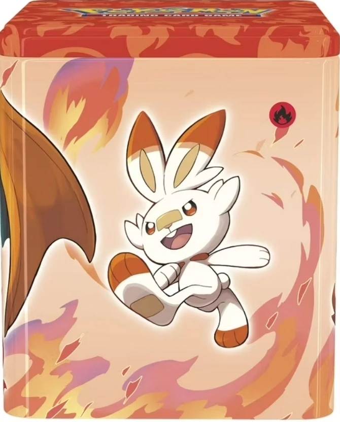 Pokemon Trading Card Game Stacking Tin Fire - photo 2