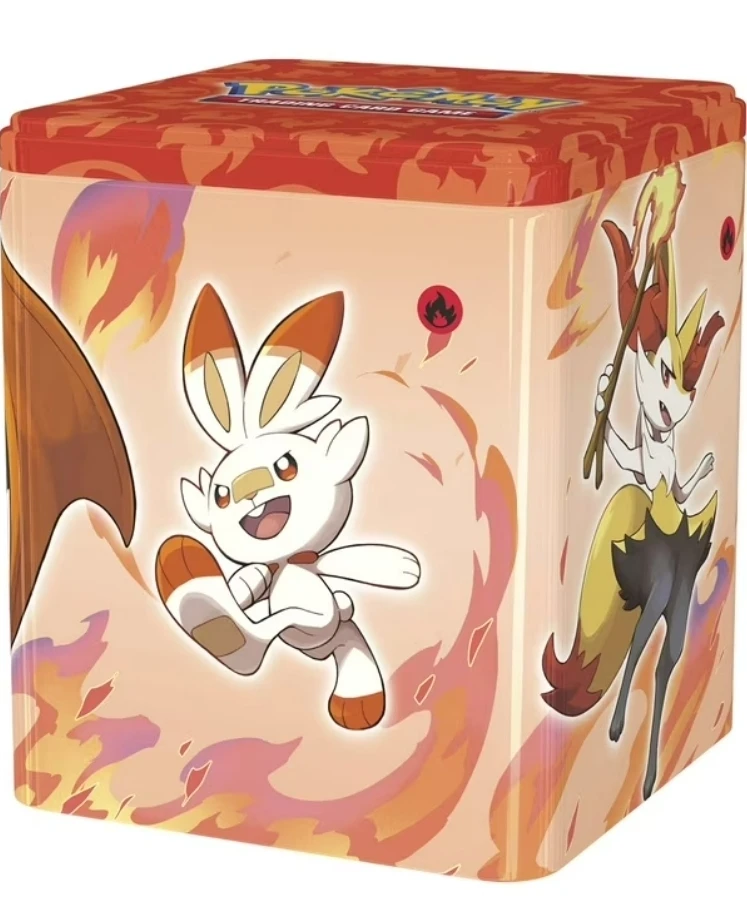Pokemon Trading Card Game Stacking Tin Fire - photo 3