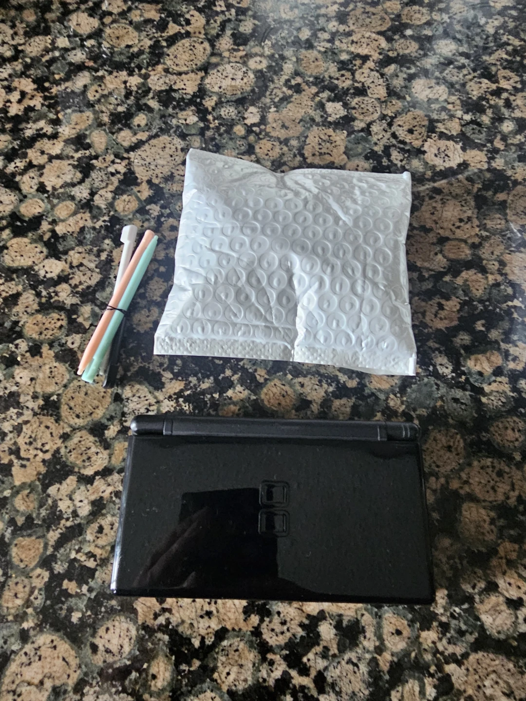 Black Nintendo Ds Lite Console