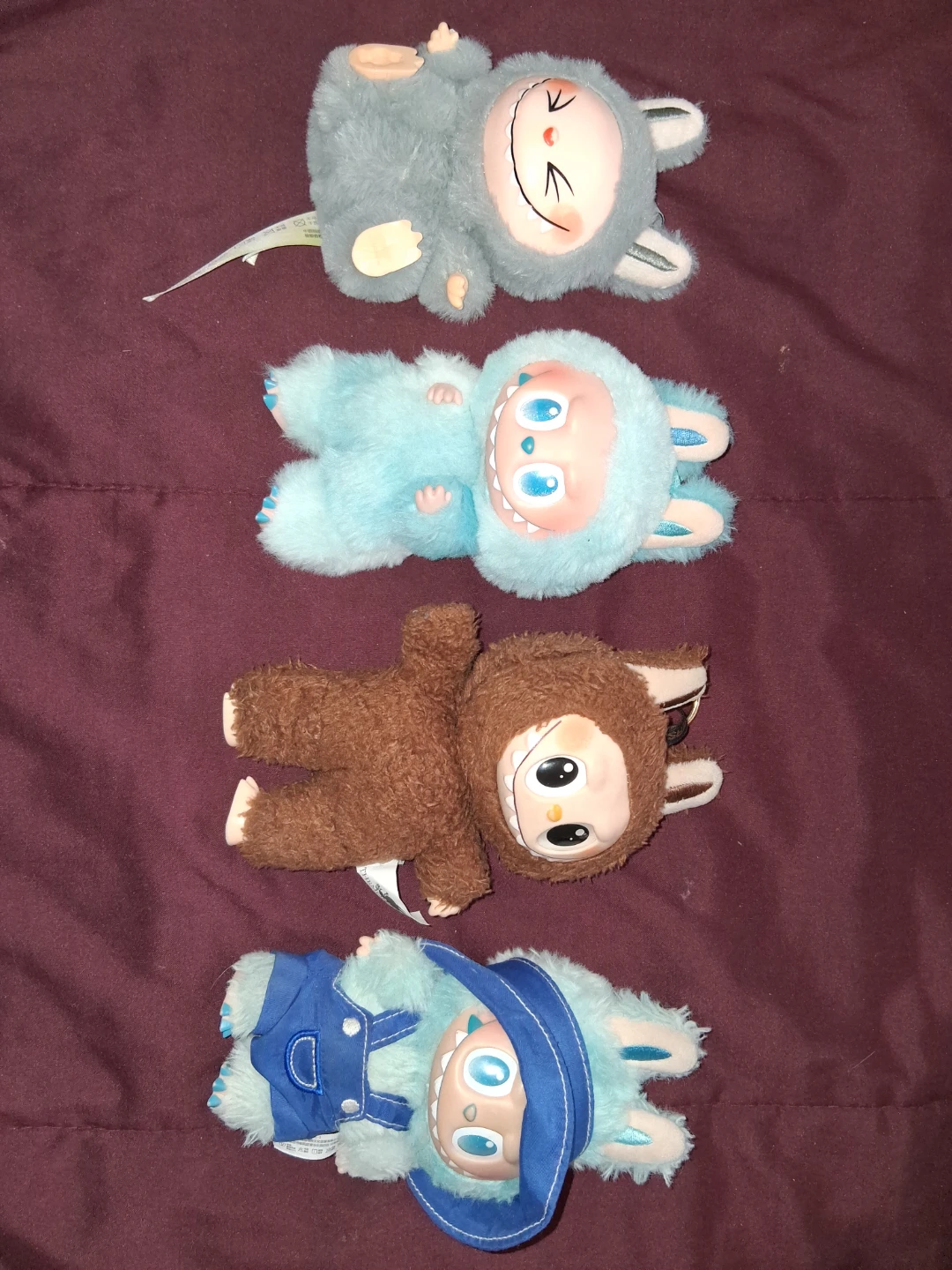 The Monsters Plush LaBuBu Keychain