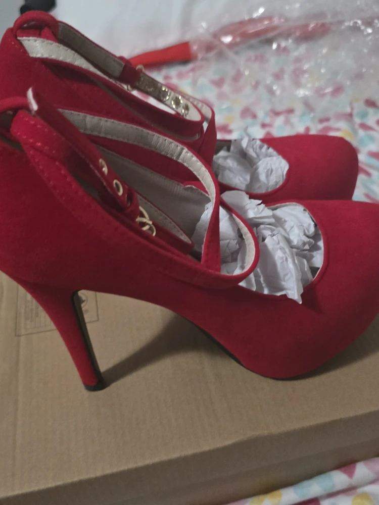 Red Heeled Mary Jane Shoes