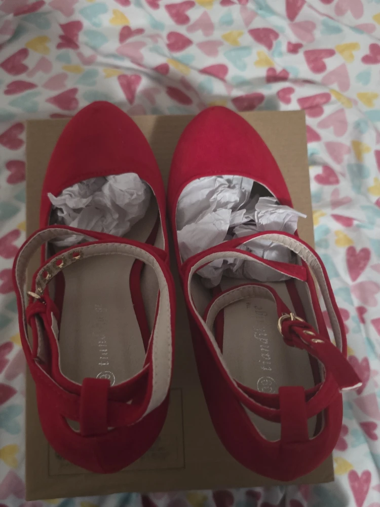 Red Heeled Mary Jane Shoes - photo 2