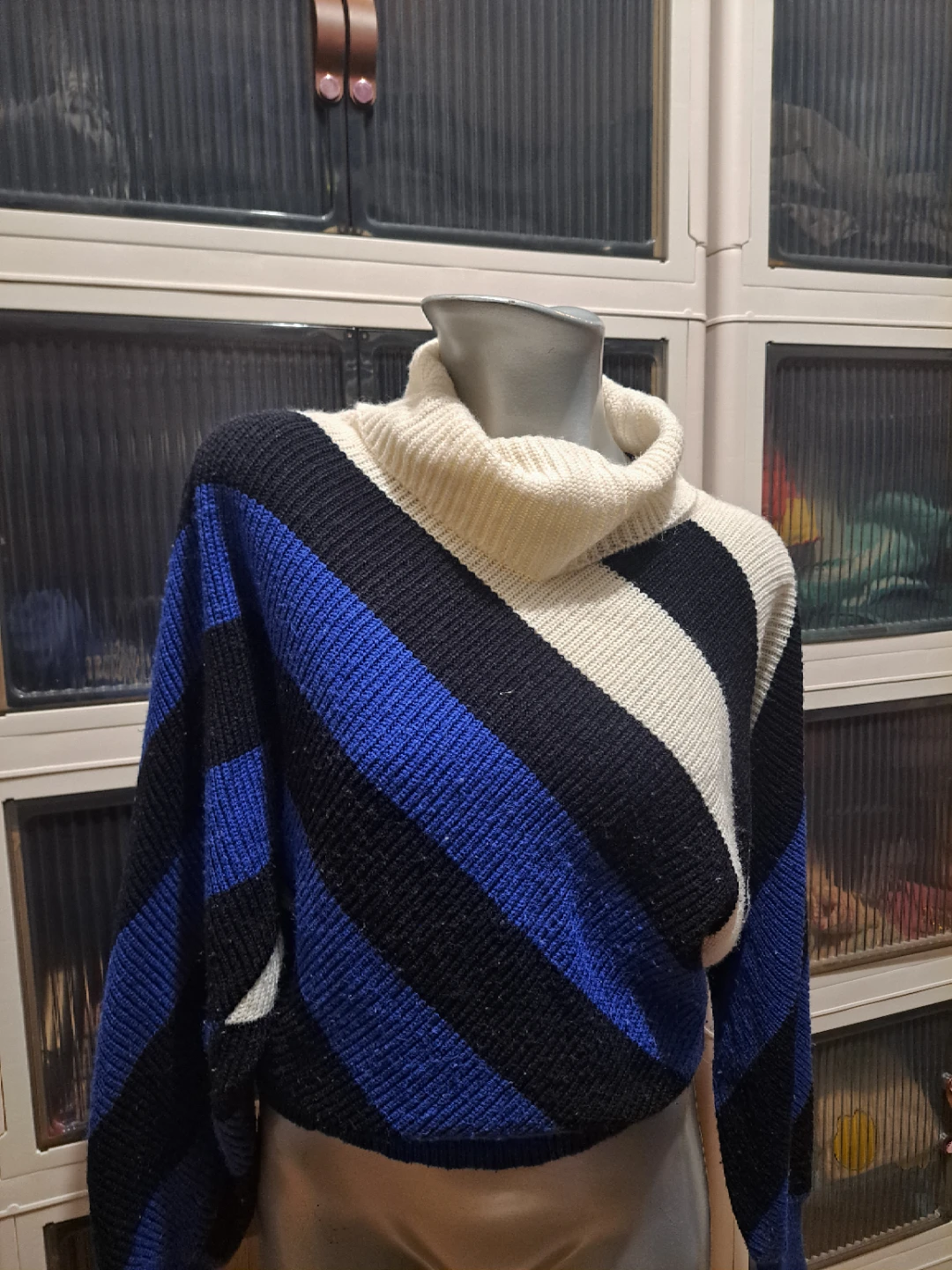 Striped Turtleneck Sweater 🌱 - photo 3