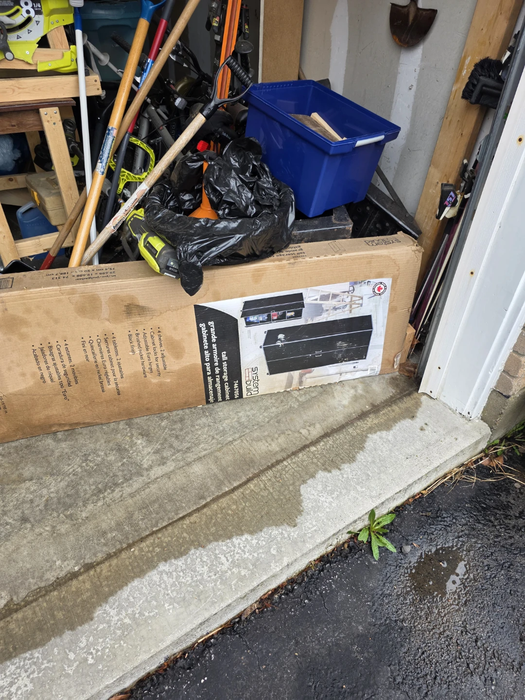 SystemBuild Tall Storage Cabinet