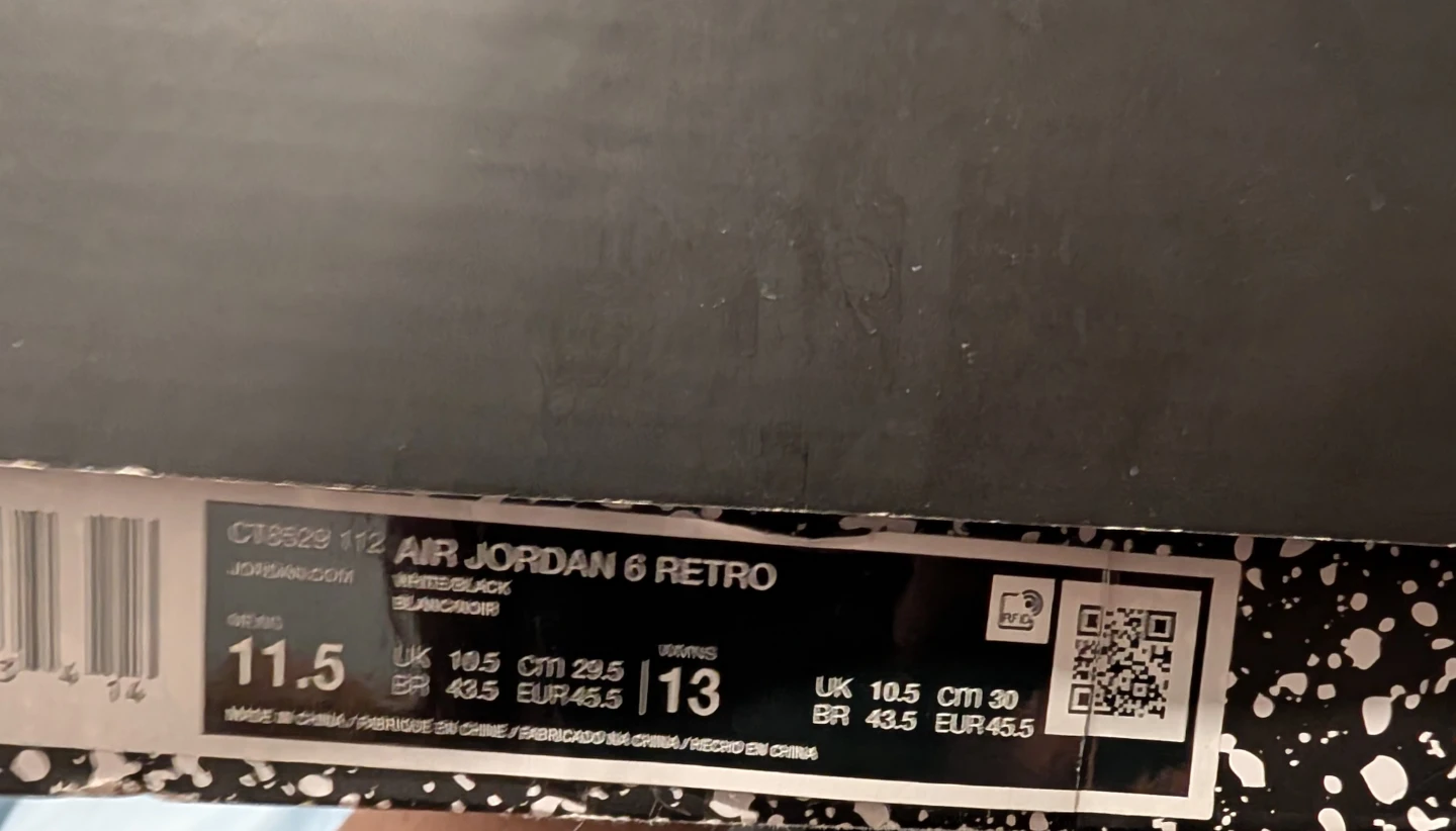 Bundle. Jordan 12 Retro Cool grey 2012, Jordan 6 Reverse Oreo - photo 4