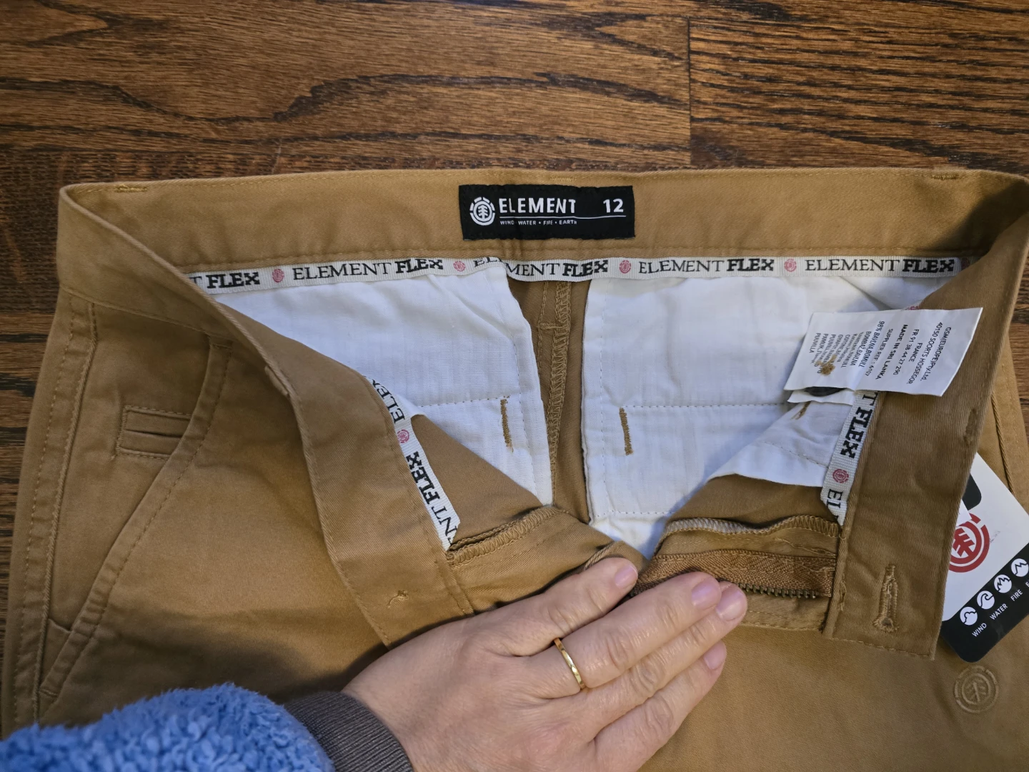 2 NEW Element chino Pants - Size 12Y - photo 4