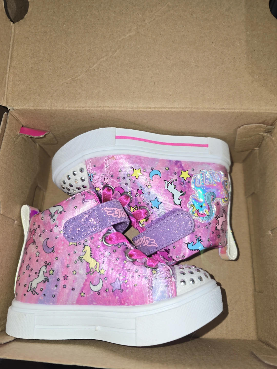 Skechers Twinkle Toes Unicorn Daydream Toddler Shoes Size 5 - photo 2