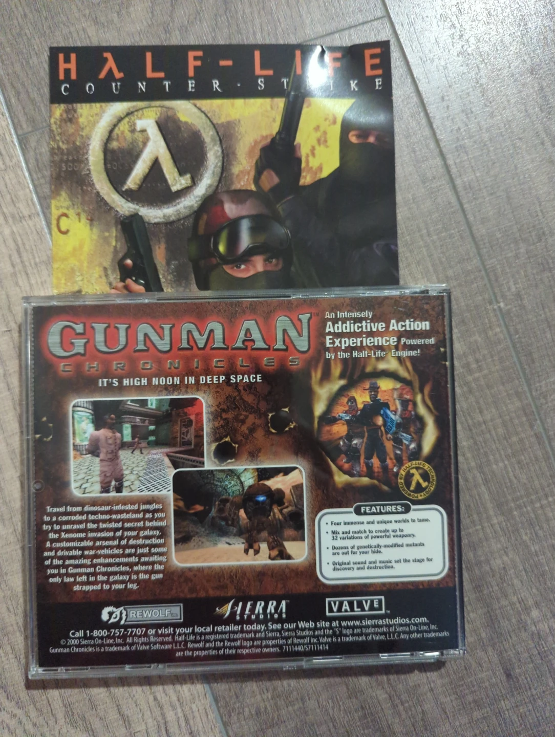 Half-Life Counter-Strike PC Game CD - photo 2