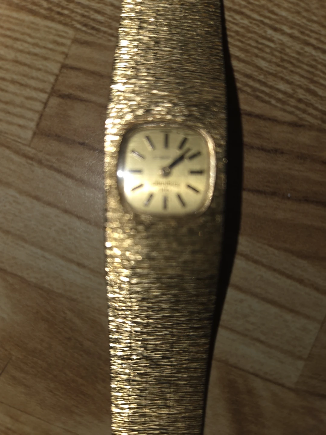 Old England Women's Gold-Tone Textured Watch - photo 2