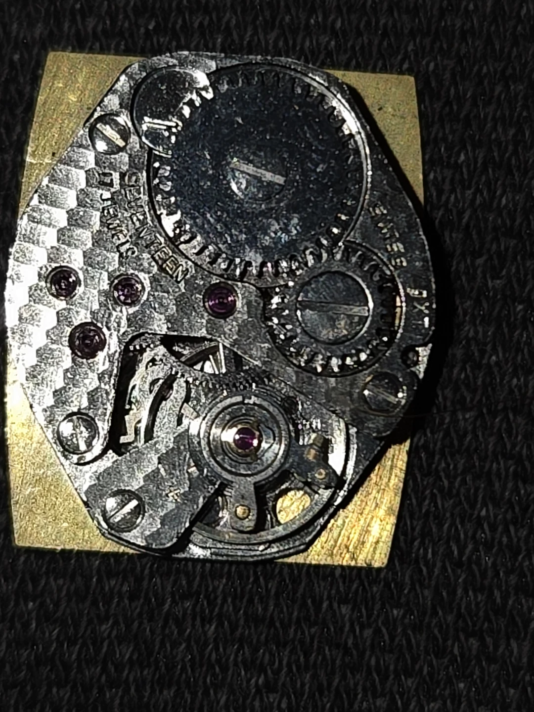 Old England Women's Gold-Tone Textured Watch - photo 4