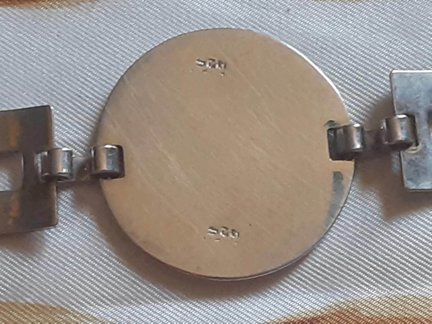Sterling Silver Aztec Calendar Bracelet - photo 3