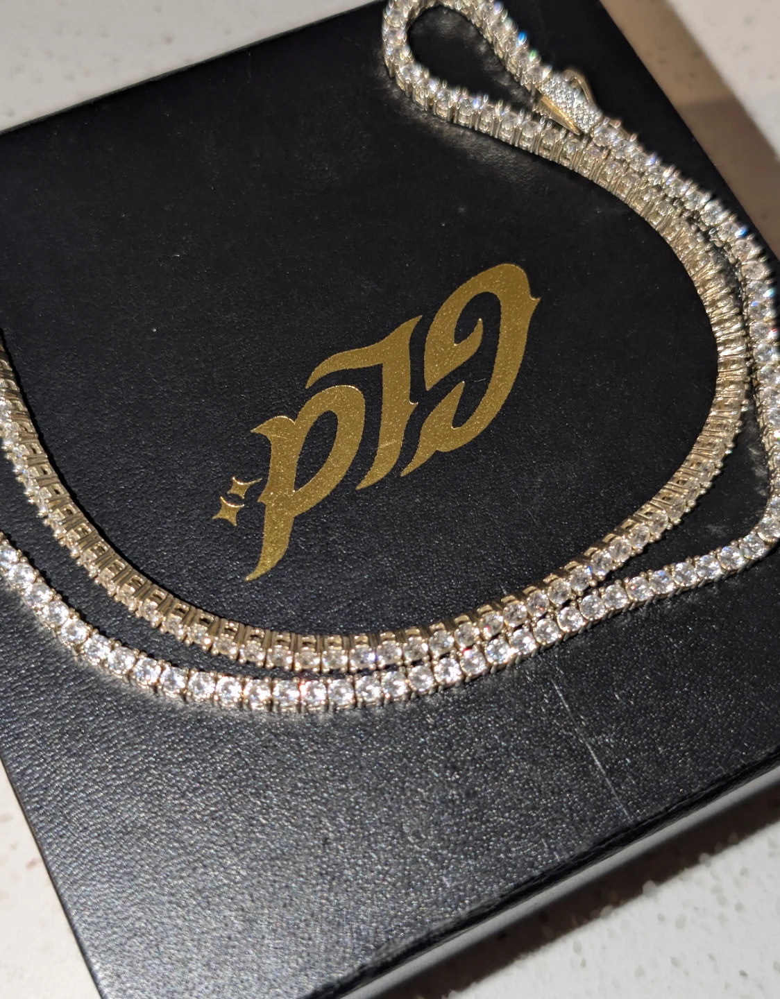 GLD Shop Tennis Chain Necklace