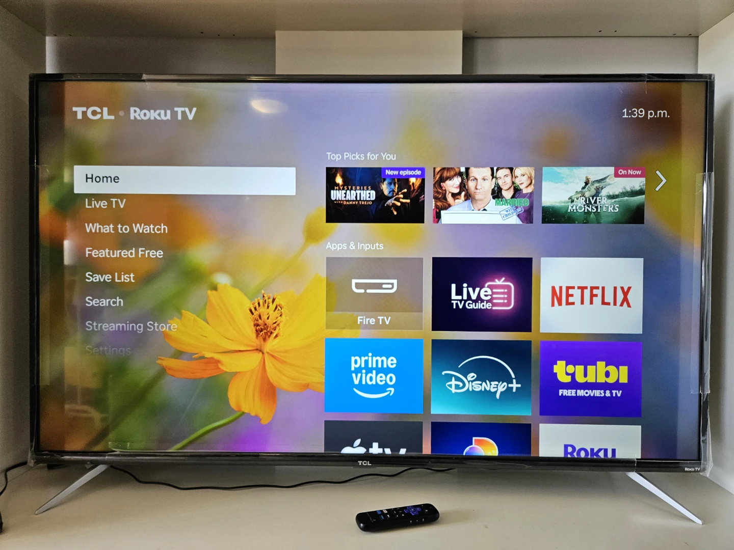 IKEA Media (TV) Console Unit with Shelving - photo 4