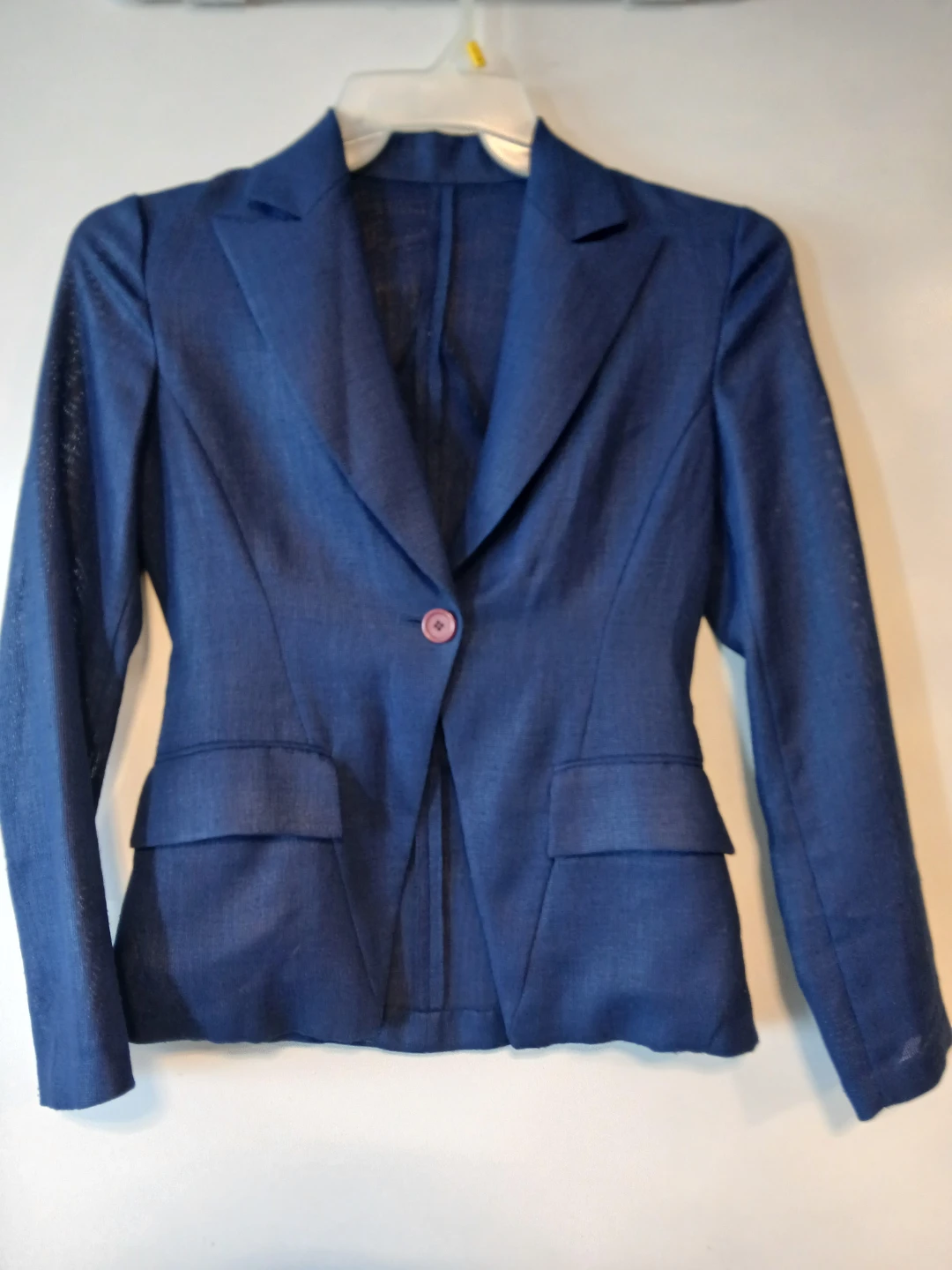 Two Women's Blazers: blue and gingham. $10 EACH. - photo 3