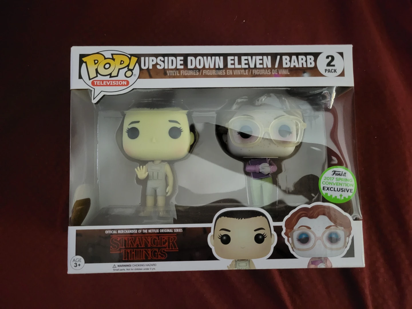 Funko Pop! Stranger Things Upside Down Eleven/Barb 2 Pack