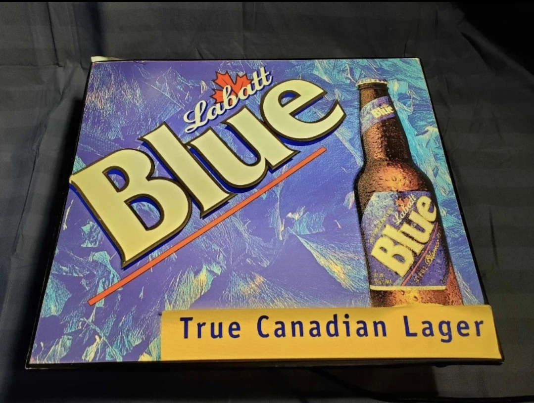 Vintage Labatt blue beer light up sign - photo 2