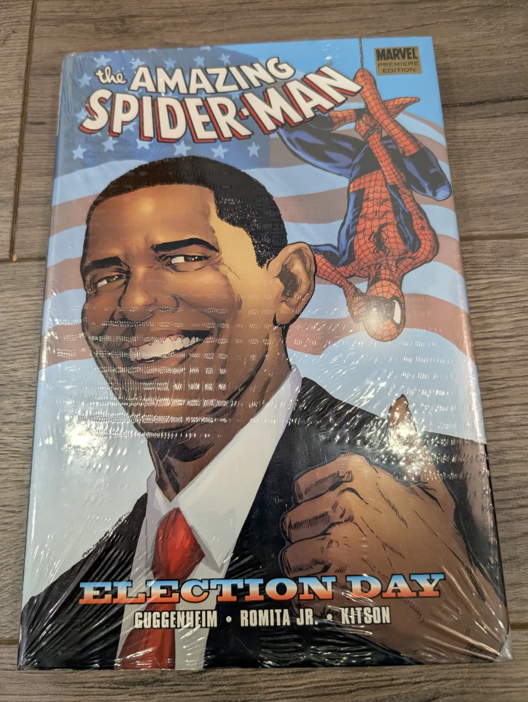 NIP - The Amazing Spider-Man Barack Obama Election Day