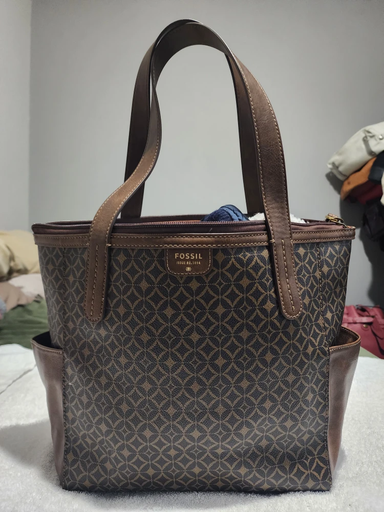 Fossil Mimi Leather Shopper Bag