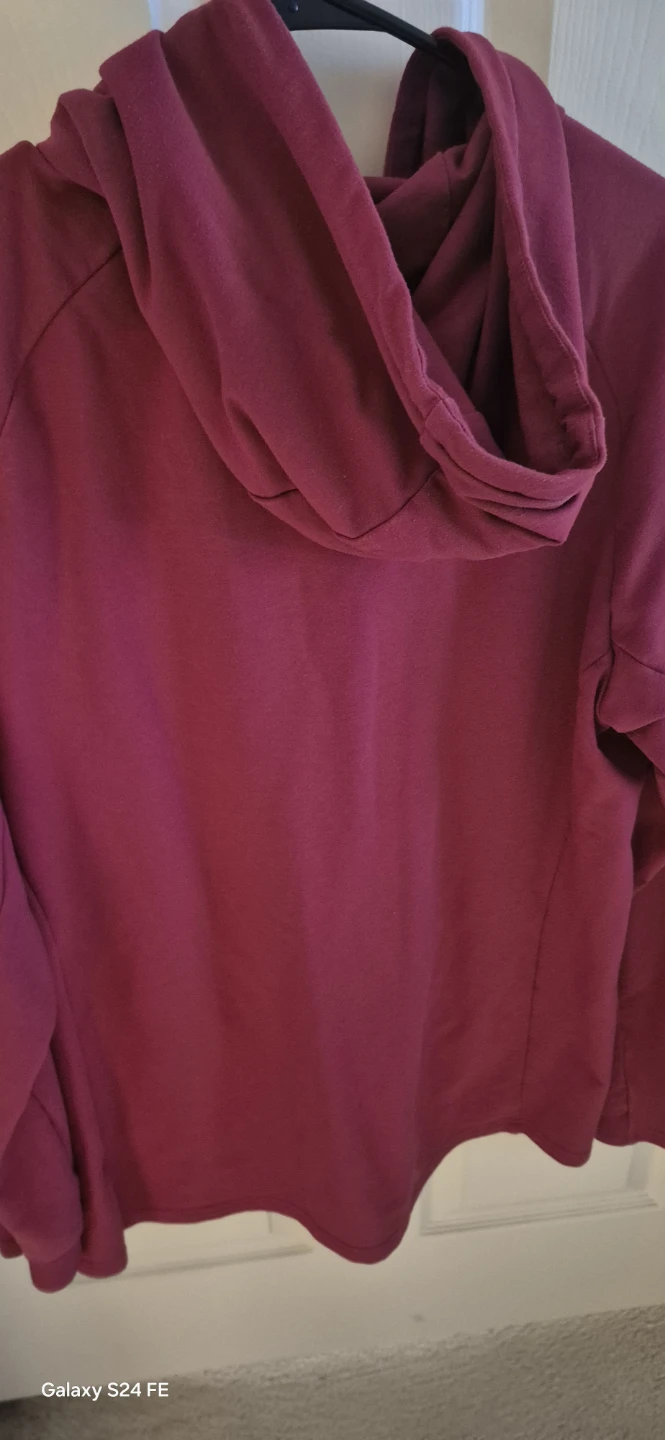 Gymshark Full Zip Hoodie XL Burgundy - photo 4