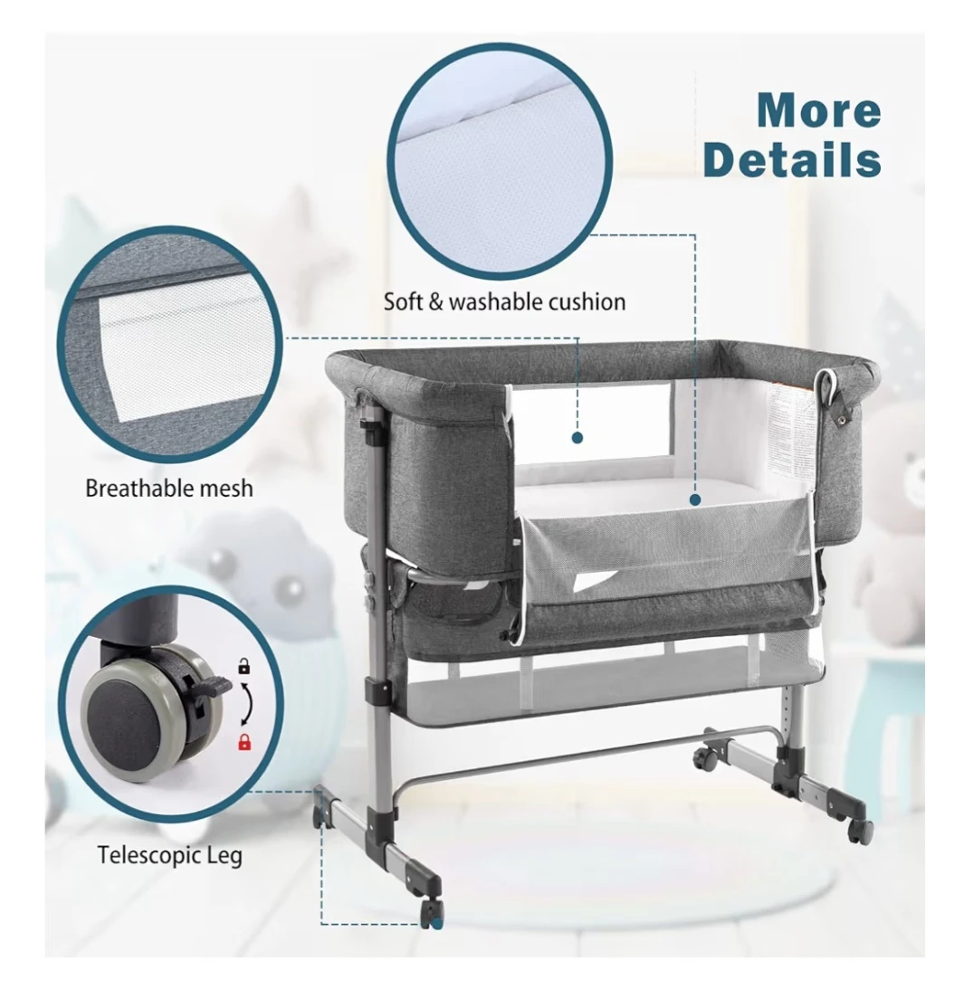 Baby Bassinet & Bedside Sleeper HB608 - photo 4