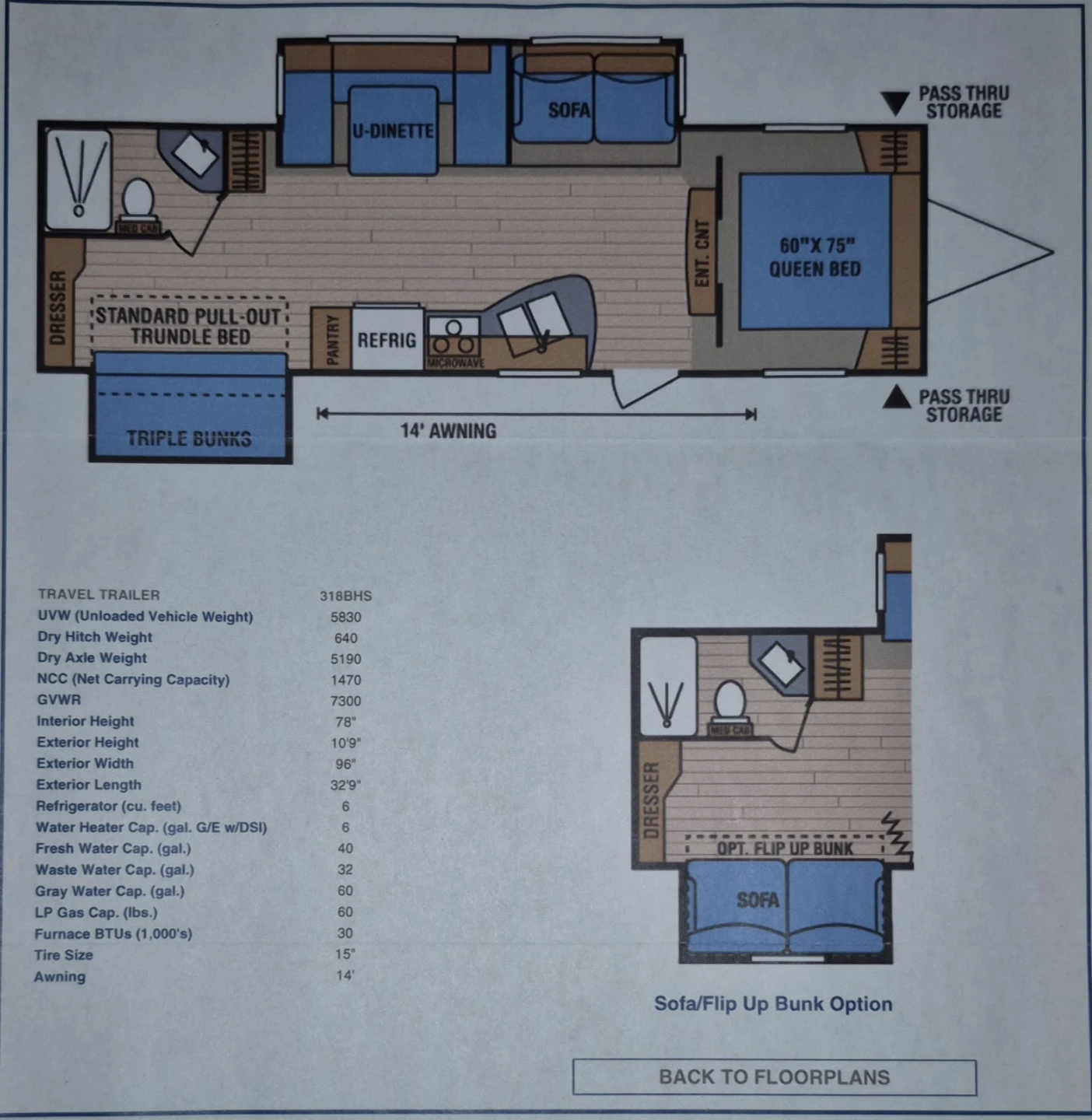2010 KZ Spree 318 Travel Trailer - photo 2