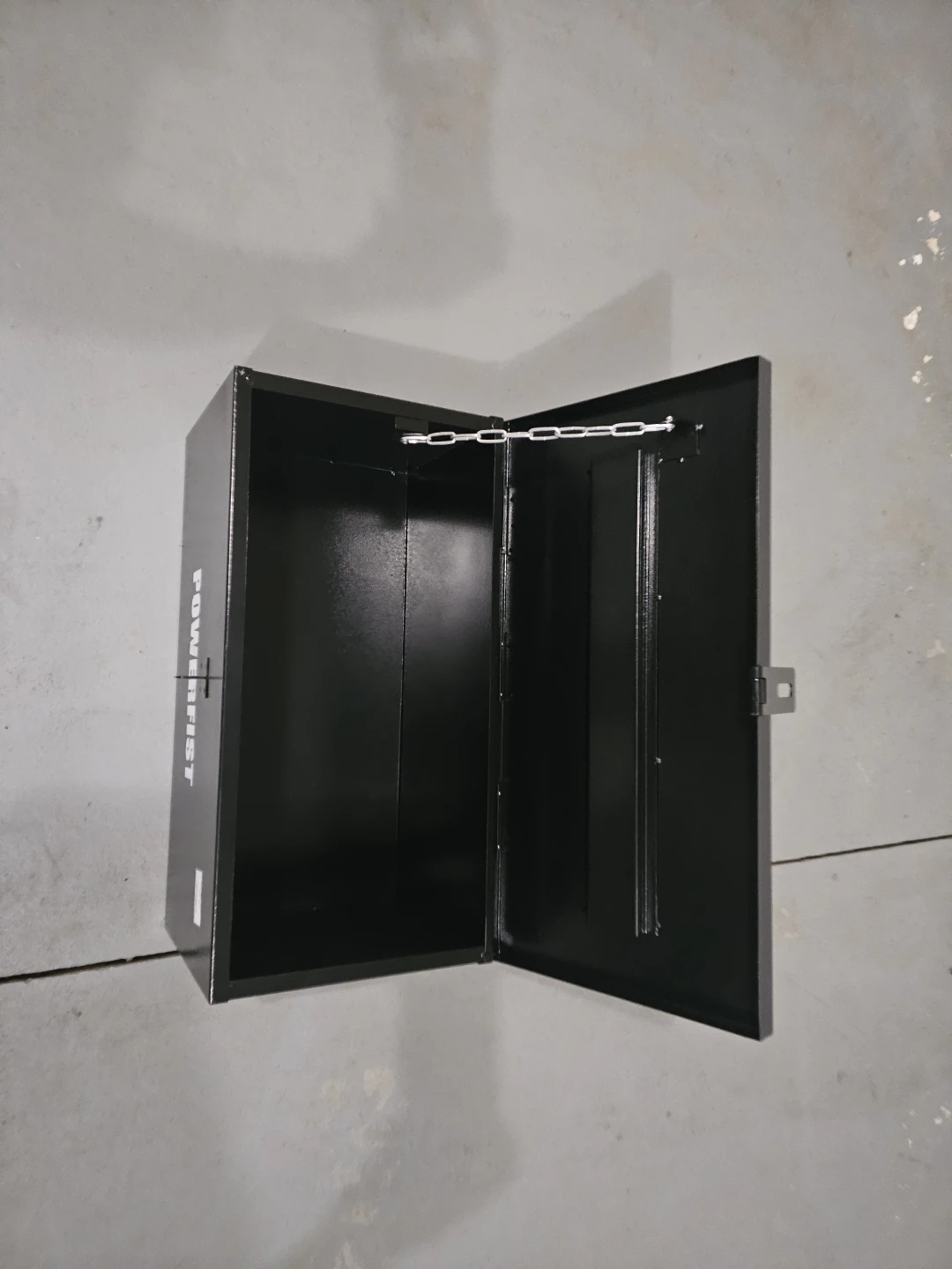 POWERFIST Black Metal Toolbox - photo 2