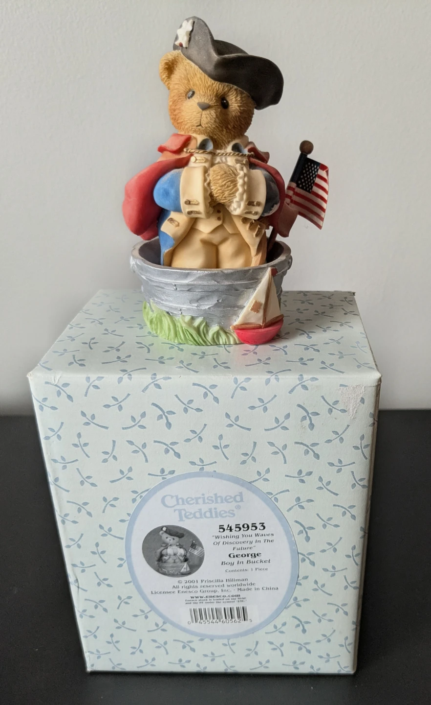 Cherished Teddies "George" Figurine