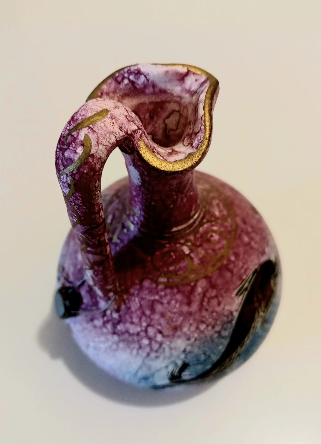 Greek Hand Crafted Pottery Pitcher - photo 3