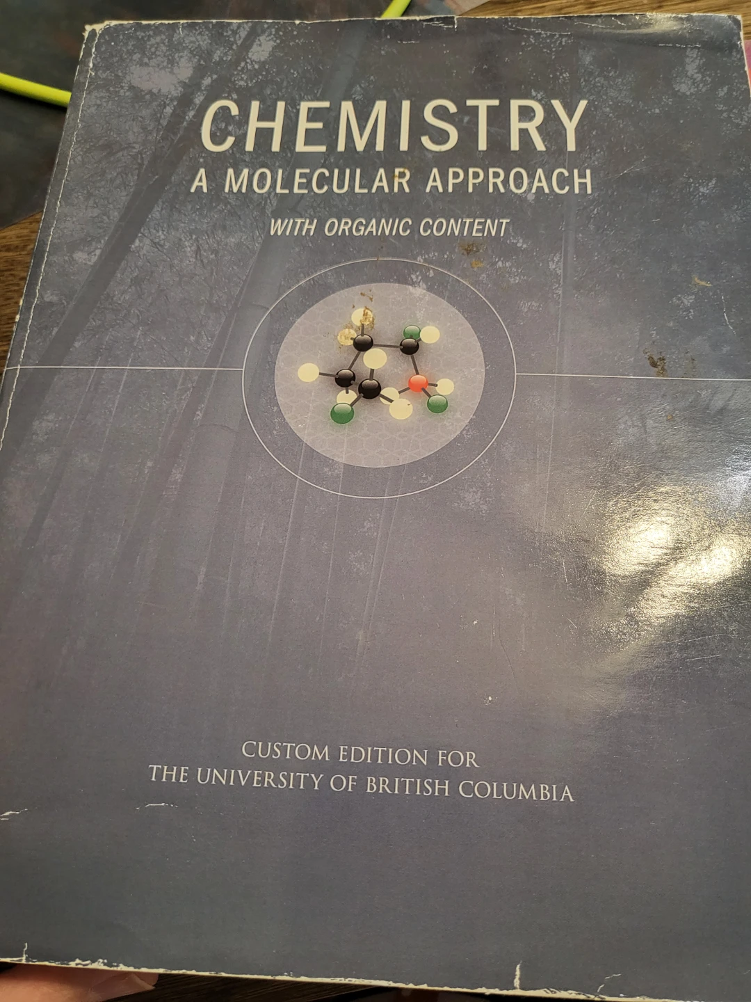 Chemistry: A Molecular Approach Textbook - photo 2