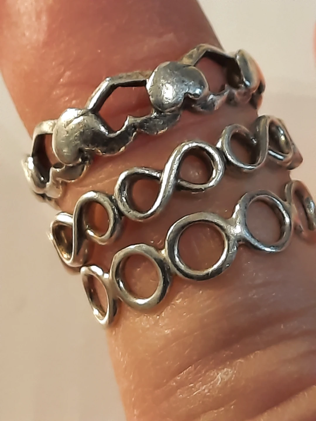 Pandora Ale 925 and 2 other 925 rings