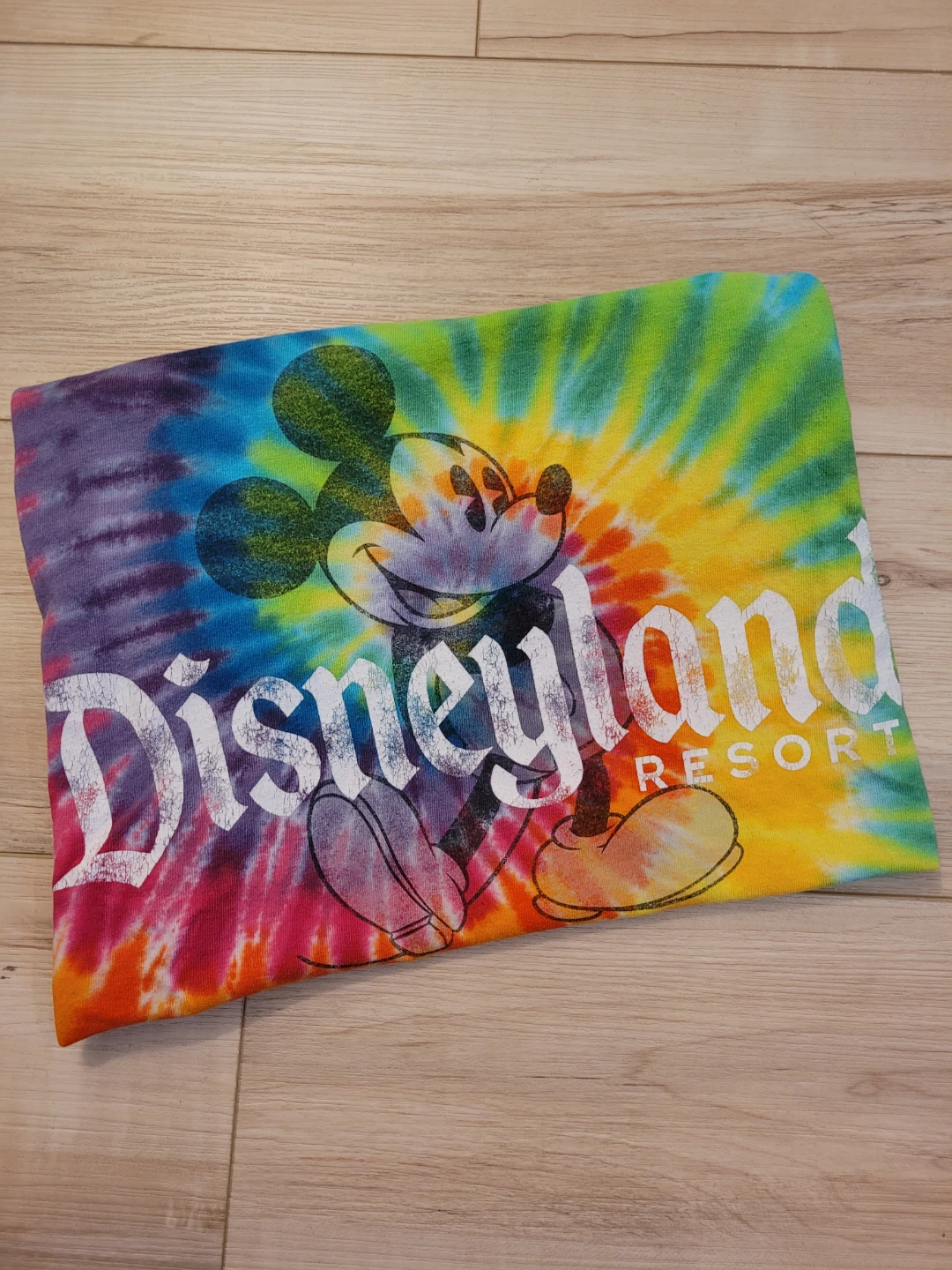 Disneyland Resort Tie-Dye Mickey Mouse T-Shirt - Size Medium - photo 2