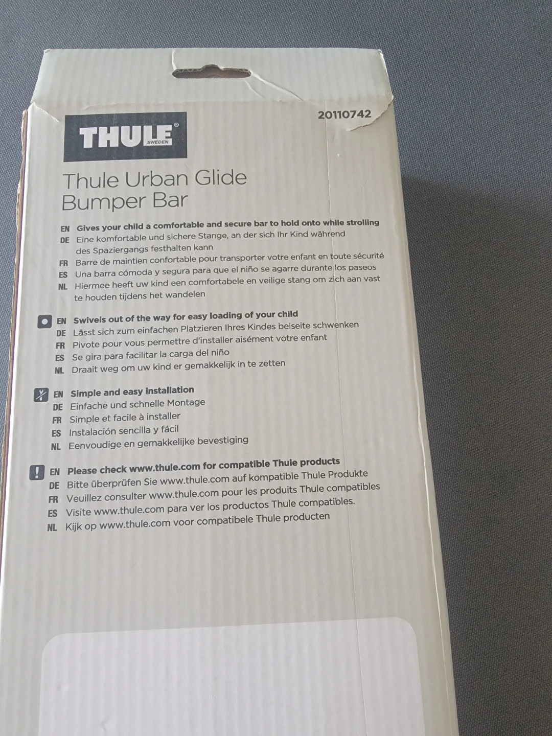 Thule Urban Glide Bumper Bar - photo 4