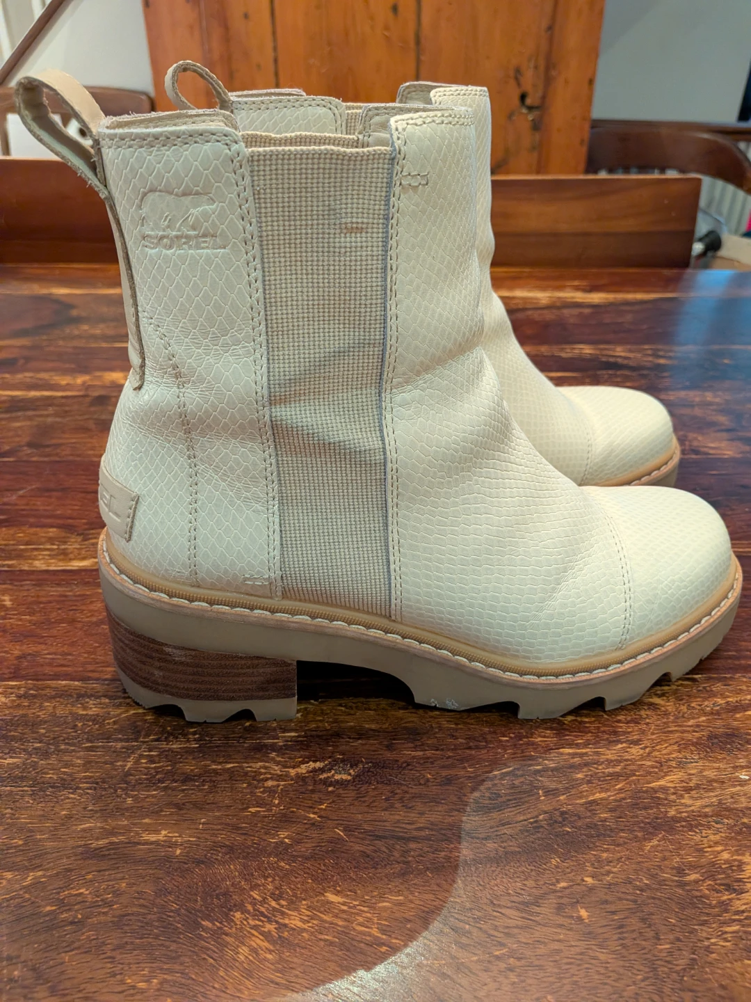 Sorel Women's Leather Snake Print Ankle Boots - photo 2