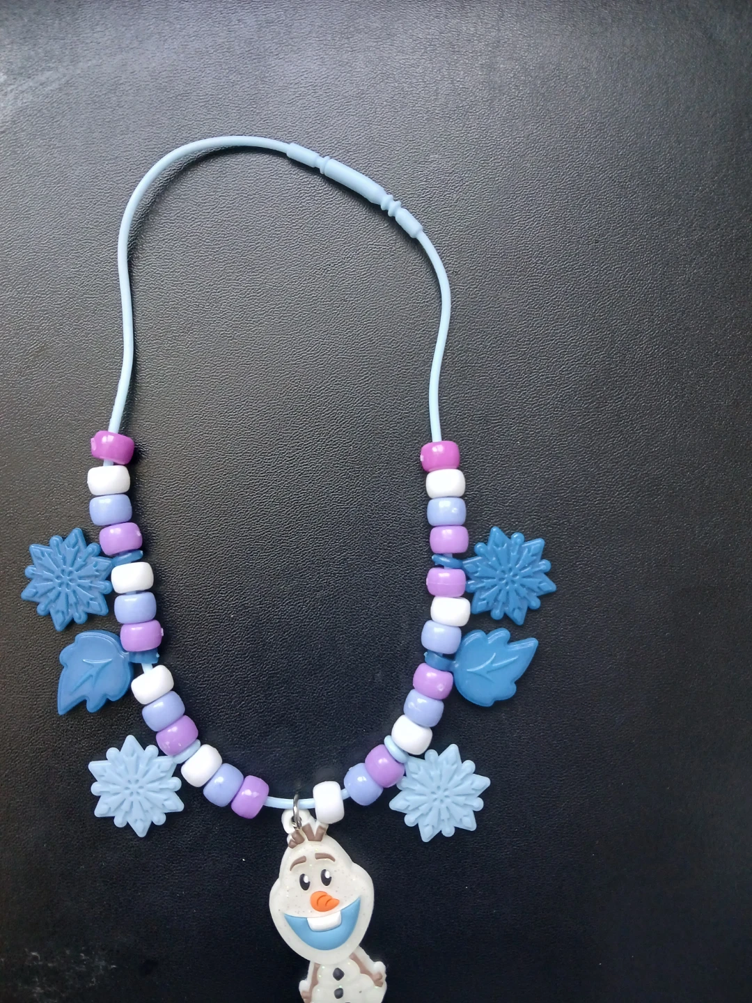 Disney Frozen Olaf Beaded Necklace - photo 2
