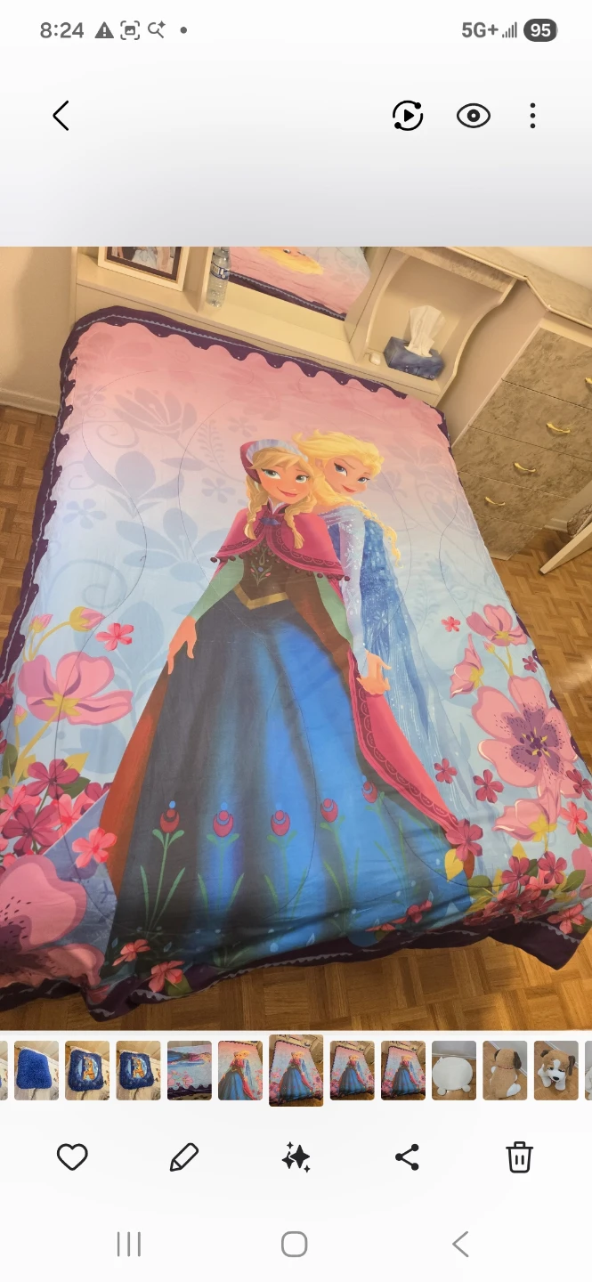 Disney Frozen Anna & Elsa Comforter