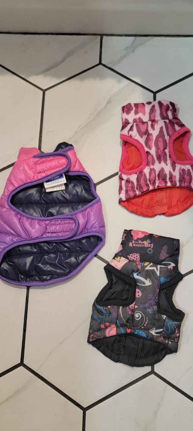 Bundle of 3 Dog Vests - Sizes XS - photo 2