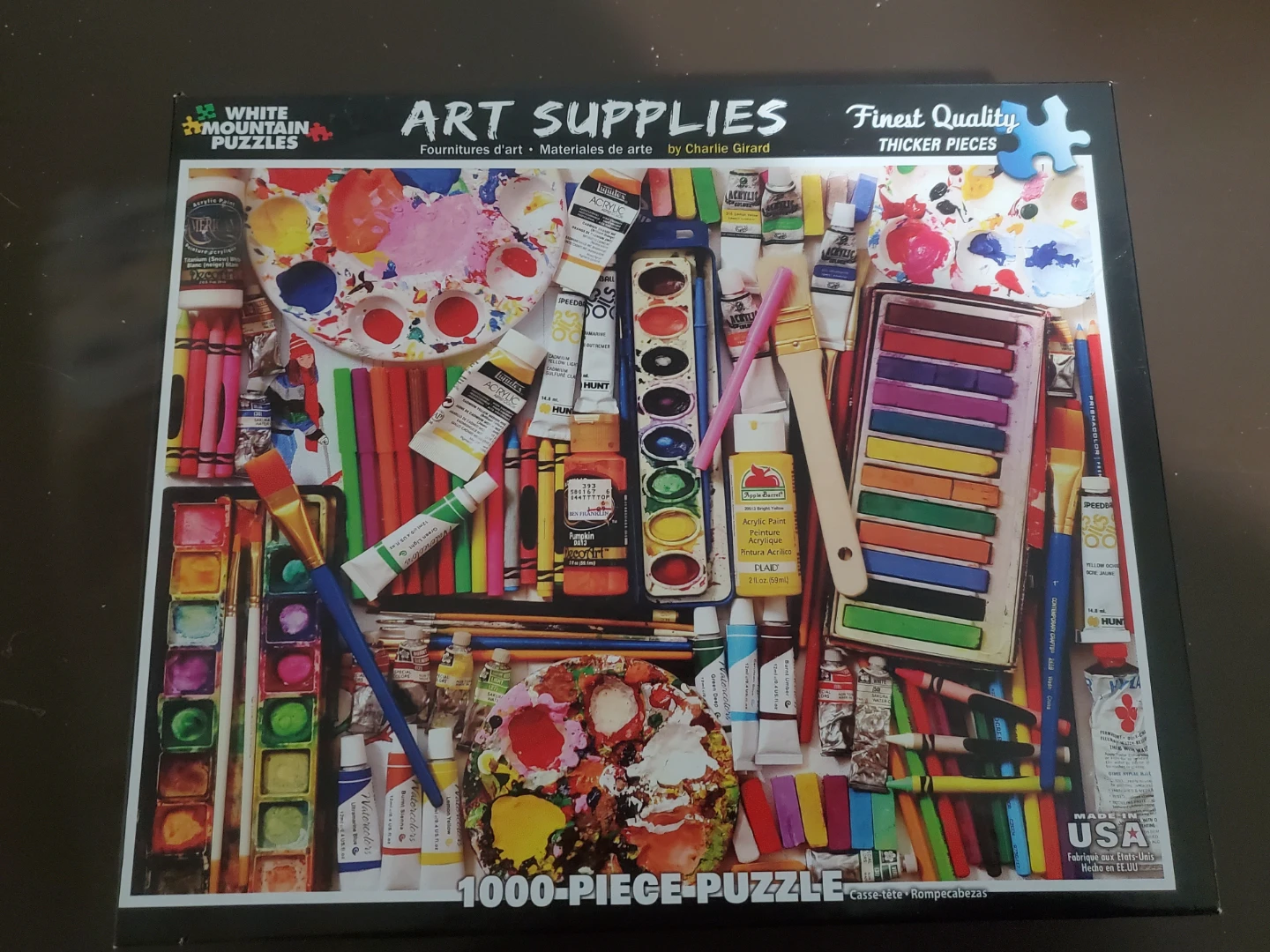 ART SUPPLIES PUZZLE