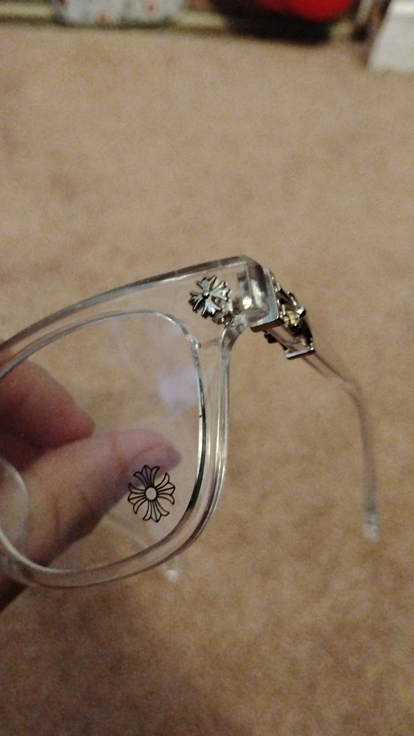 Chrome Hearts Glasses Clear Silver - photo 2
