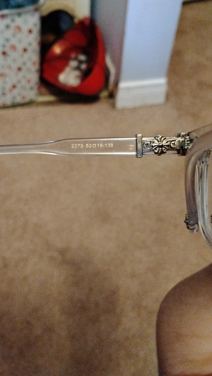 Chrome Hearts Glasses Clear Silver - photo 3