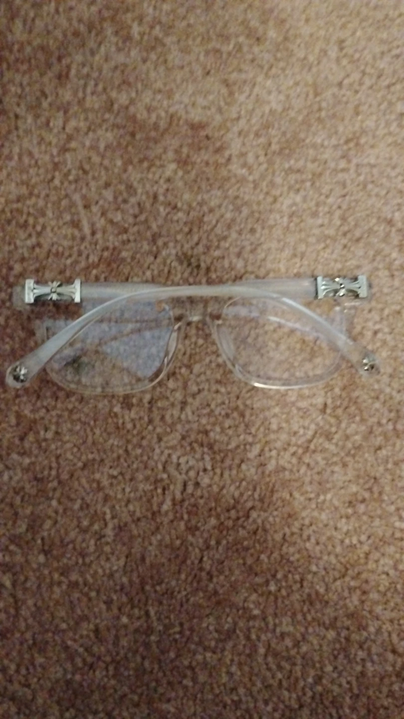 Chrome Hearts Glasses Clear Silver - photo 4