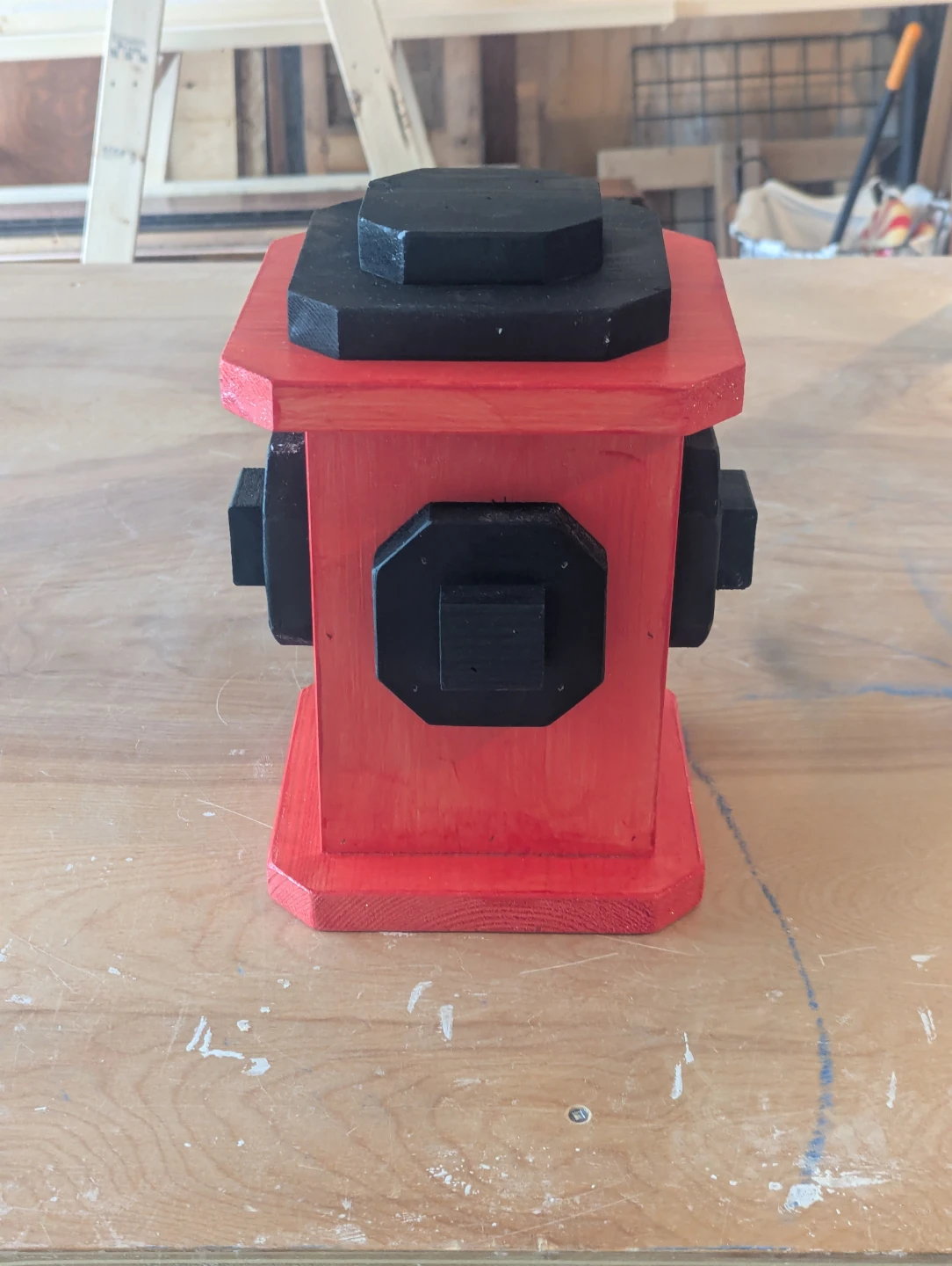Handmade Dog Treats Fire Hydrant w/Unopened Dog Treats - photo 5