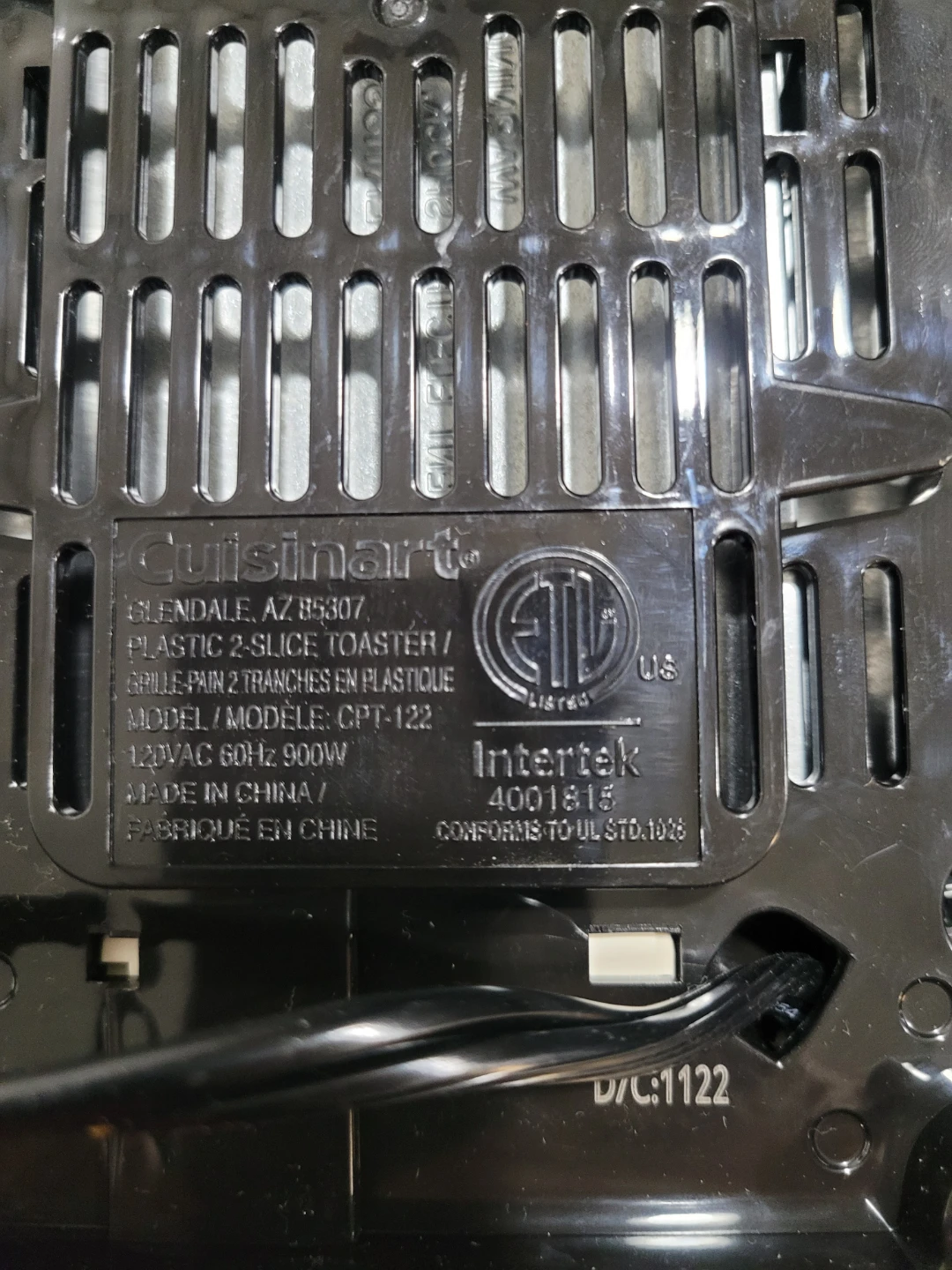 Cuisinart 2-Slice Toaster CPT-122 - photo 5