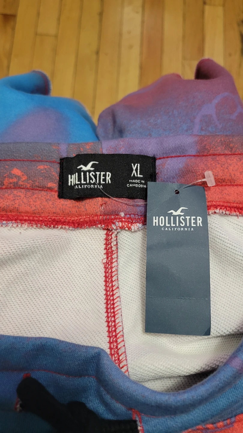 Hollister California XL Tie Dye Graphic Shorts - photo 2