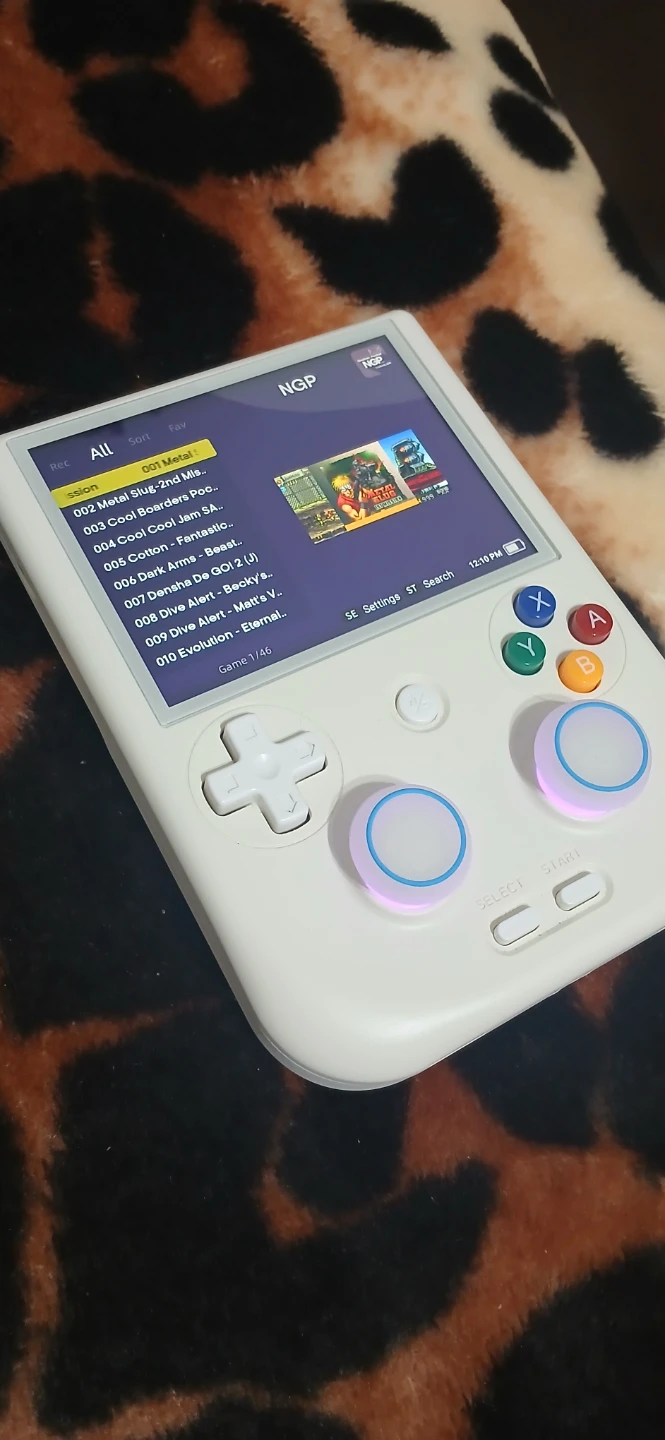 White Handheld Game Console - photo 2