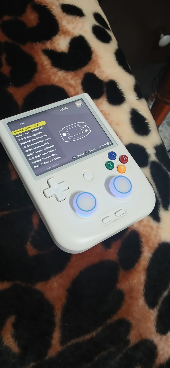 White Handheld Game Console - photo 4