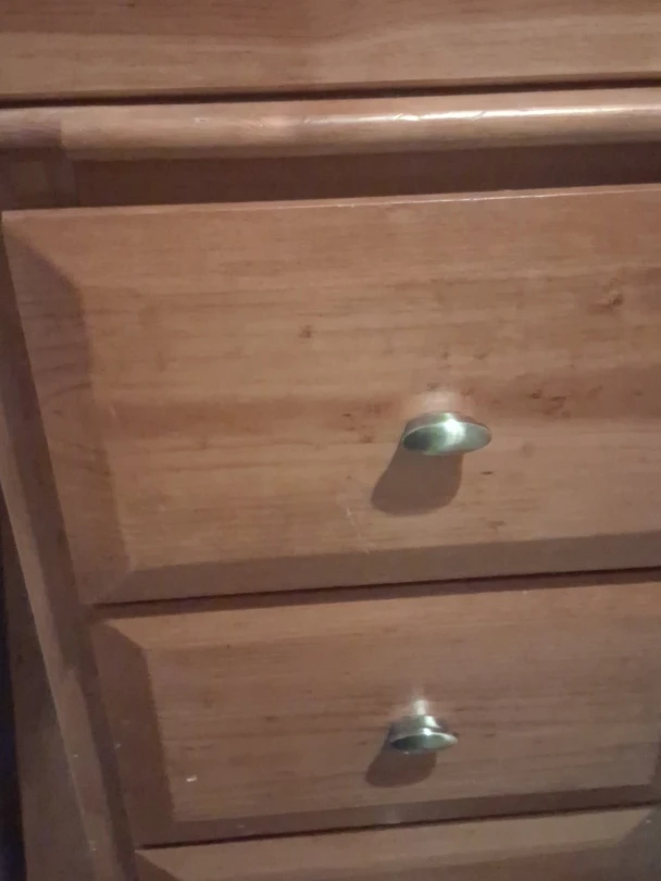 Wooden Twin Loft Bed with Desk and Drawers$200 - photo 2