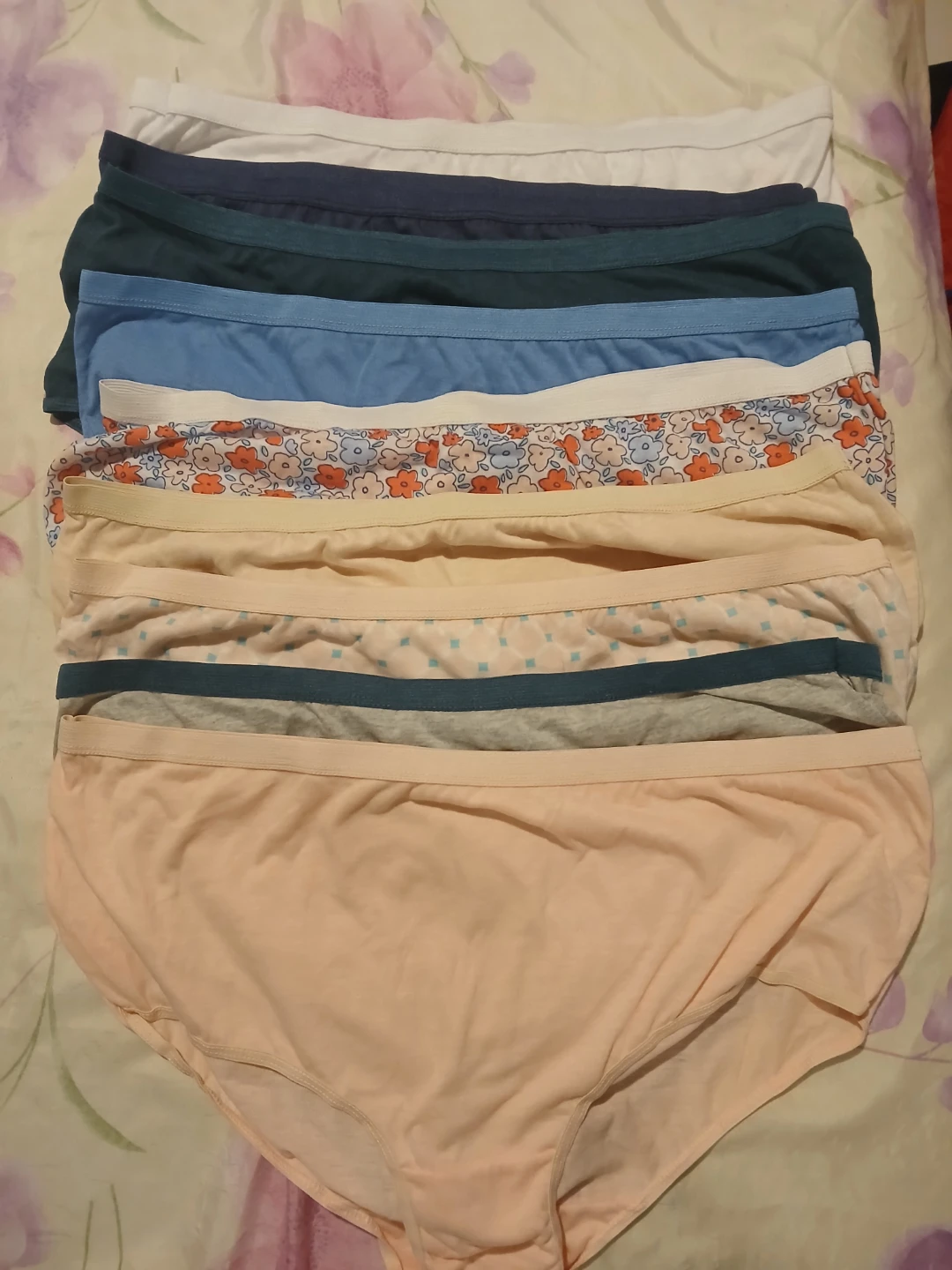 Intego 9 Pack Women's Underwear - Size 2XL