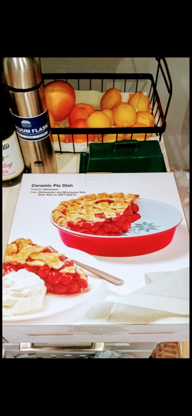 Ceramic Pie Dish $39.99
