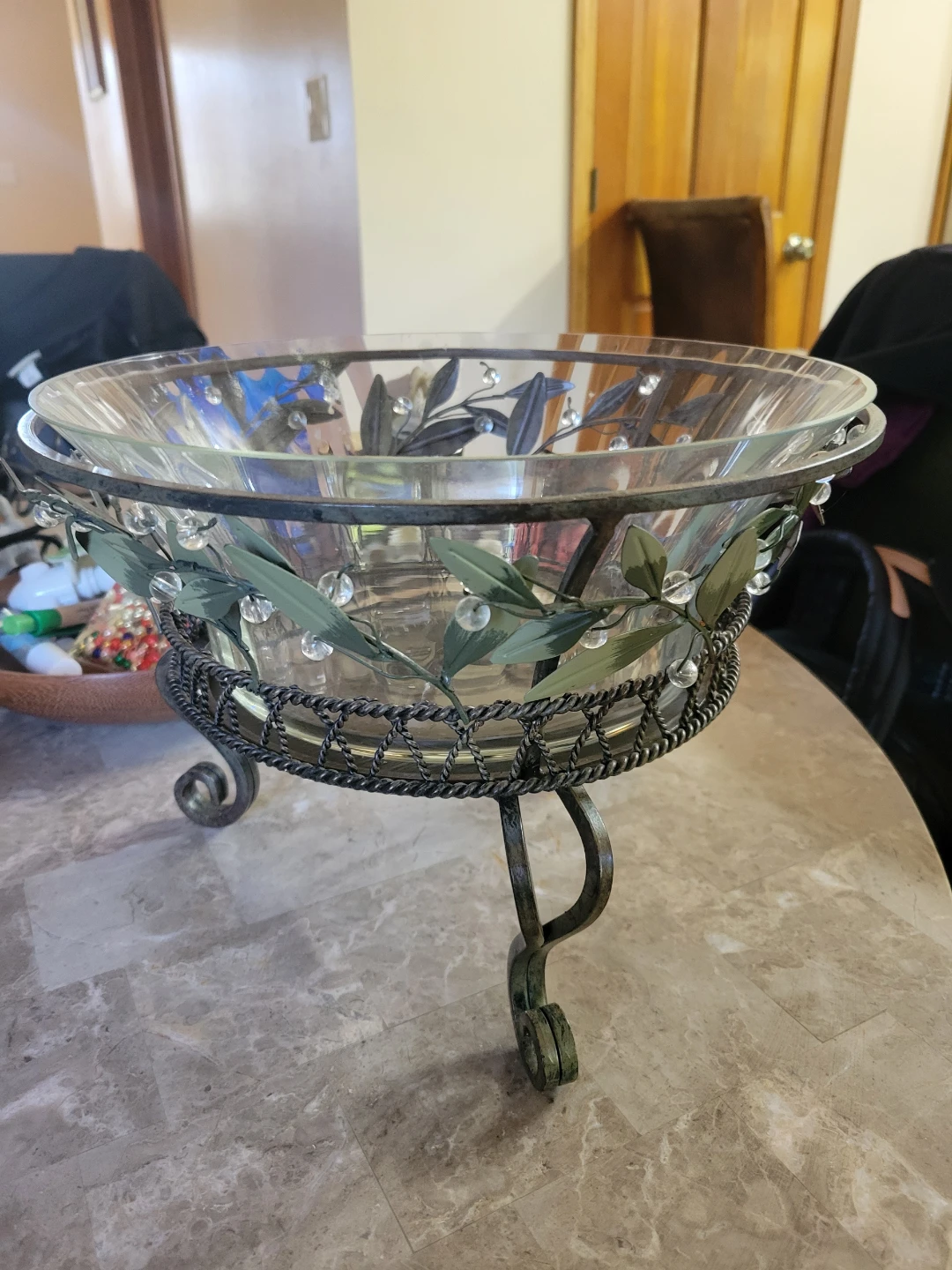 Decorative Glass for plant  with Stand - photo 2