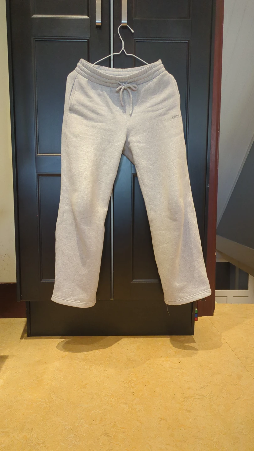 Aritzia Grey Sweatfleece Boyfriend Fit Sweatpants